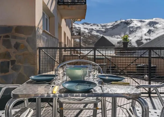 Sierralacant Estudio Con Terraza, 4pax Wifi Y Parking Gratis 公寓 塞拉内华达