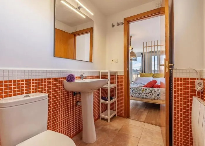 公寓 Sierralacant Estudio Con Terraza, 4pax Wifi Y Parking Gratis