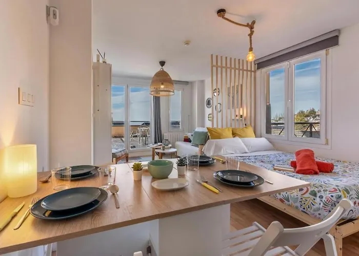 Sierralacant Estudio Con Terraza, 4pax Wifi Y Parking Gratis Апартаменты *