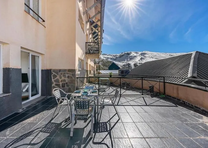 Sierralacant Estudio Con Terraza, 4pax Wifi Y Parking Gratis Апартаменты Сьерра-Невада